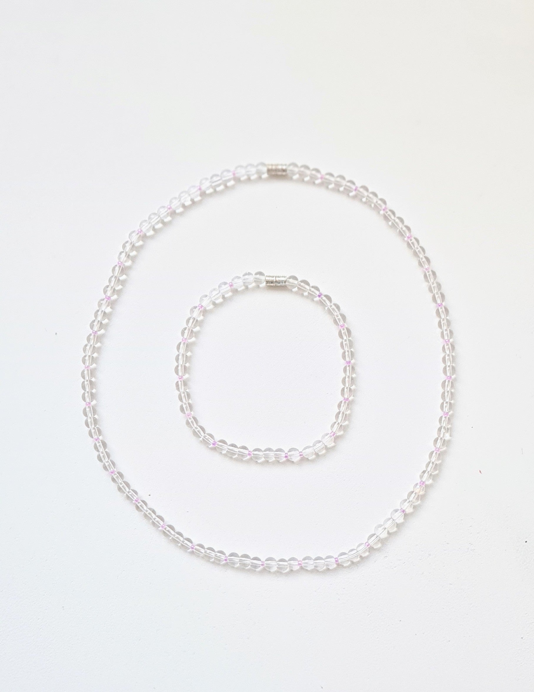 Breathe of Lavender - Necklace & Bracelet Set | Light of Bloom