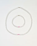 Pulsing Raspberry Necklace & Bracelet Set | The Light of Bloom