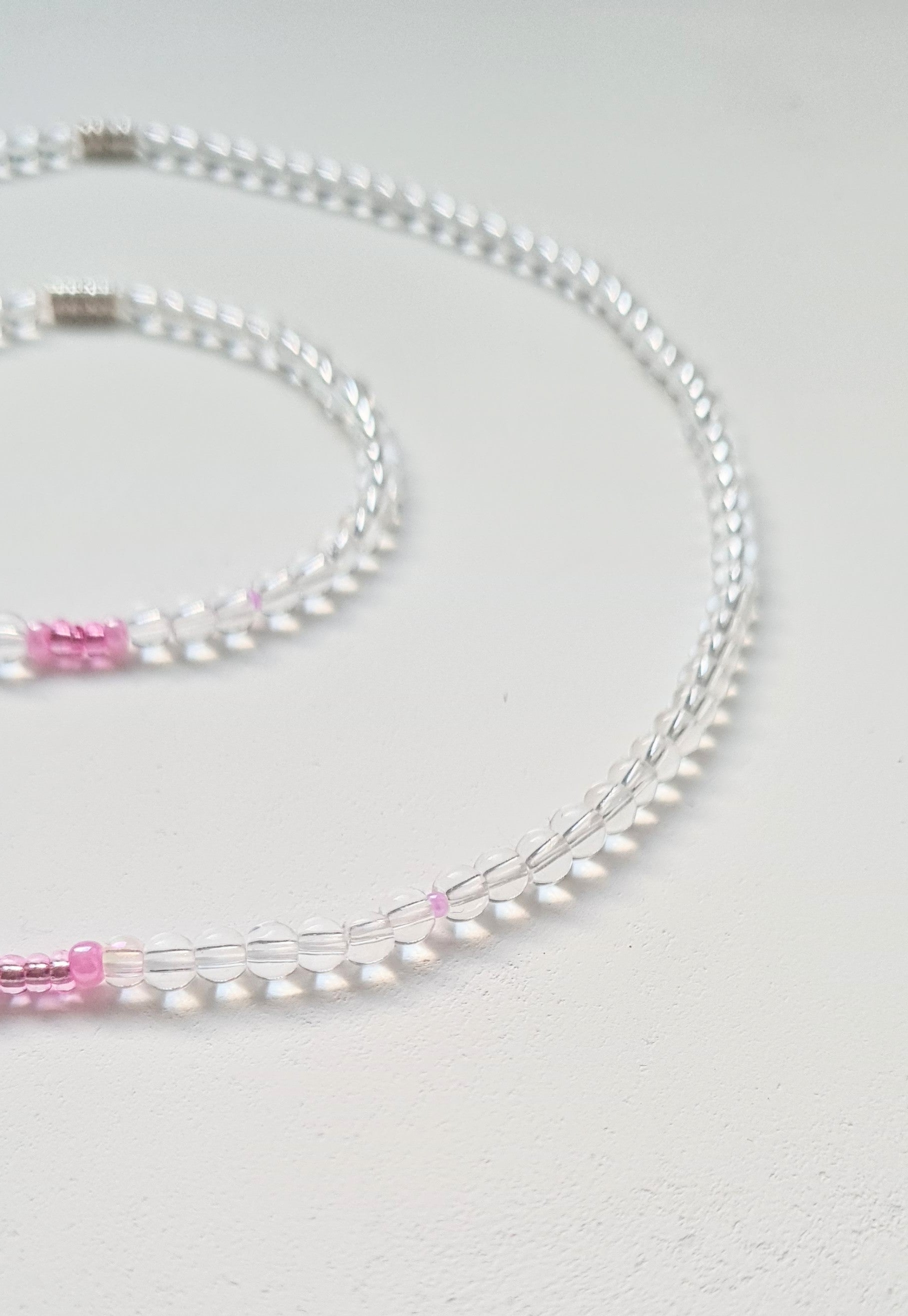 Pulsing Raspberry Necklace & Bracelet Set | The Light of Bloom