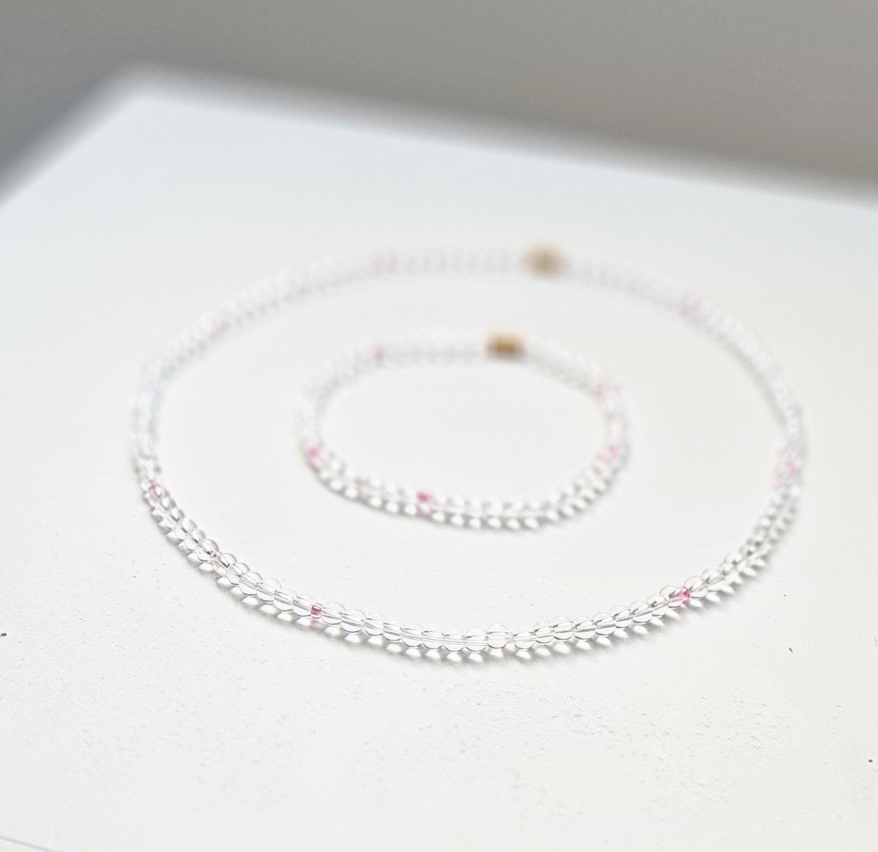Cherry Juiciness - Necklace & Bracelet Set | Light of Bloom