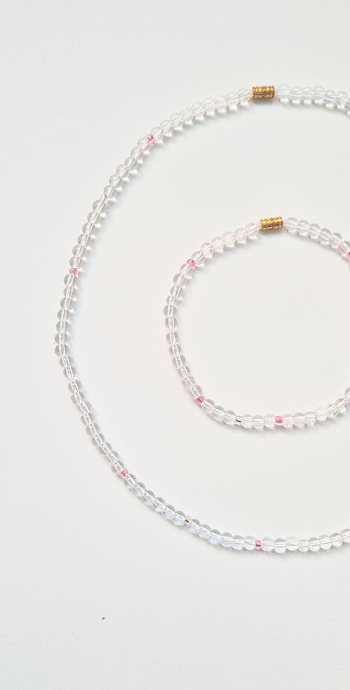 Cherry Juiciness - Necklace & Bracelet Set | Light of Bloom