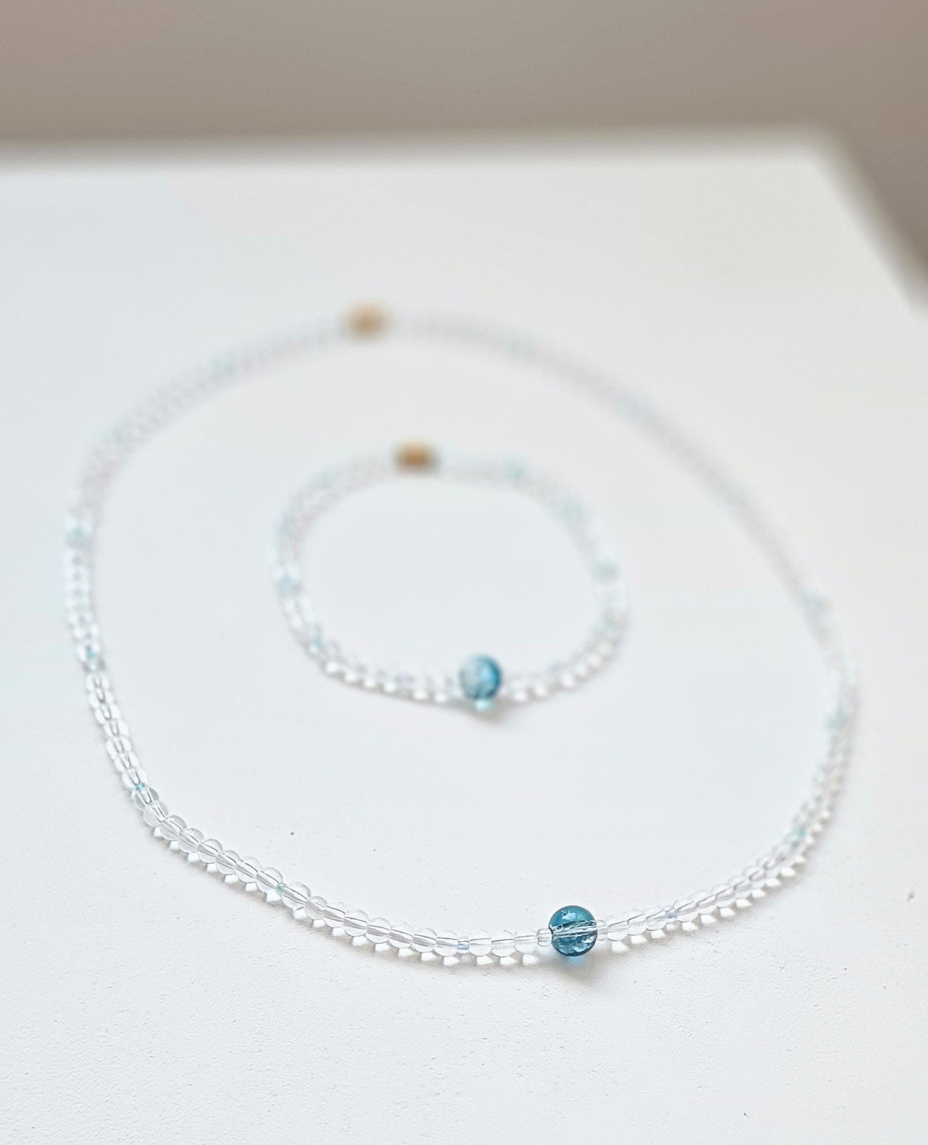 Ocean Waves – Necklace & Bracelet Set | The Light of Bloom