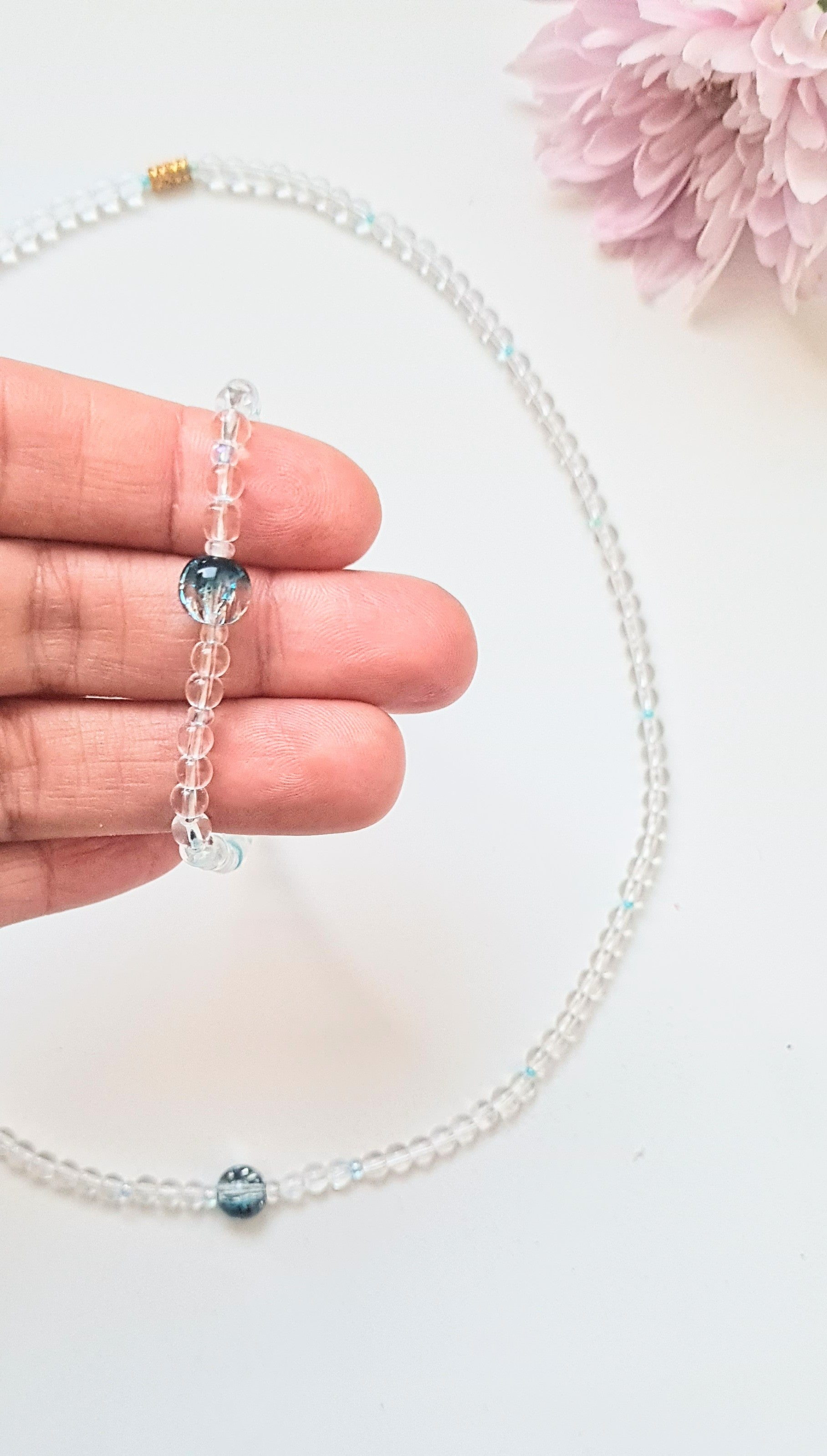 Ocean Waves – Necklace & Bracelet Set | The Light of Bloom