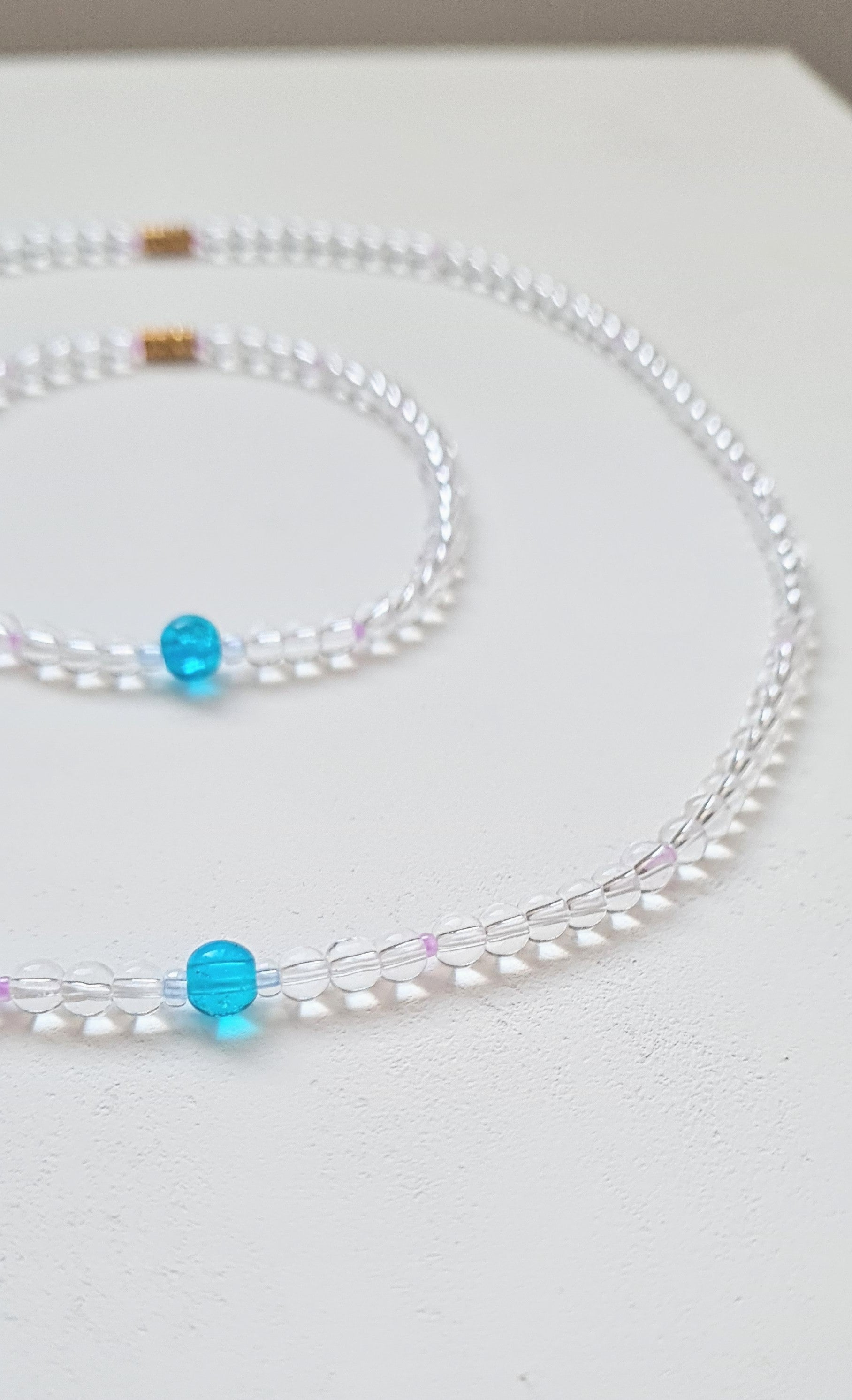 Violet Cornflour Necklace & Bracelet Set | The Light of Bloom