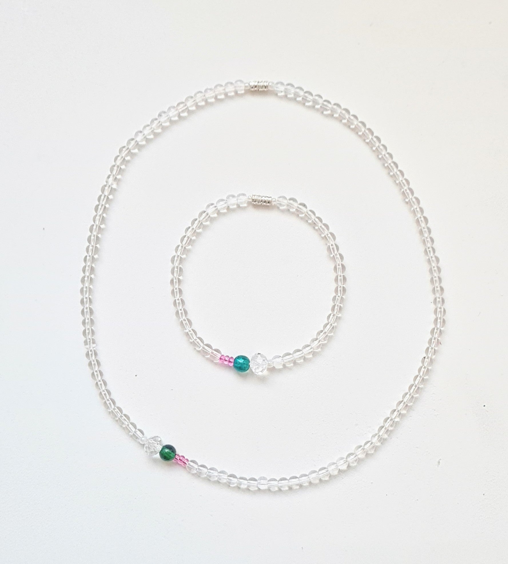 Je ne sais quoi Necklace & Bracelet Set | The Light of Bloom