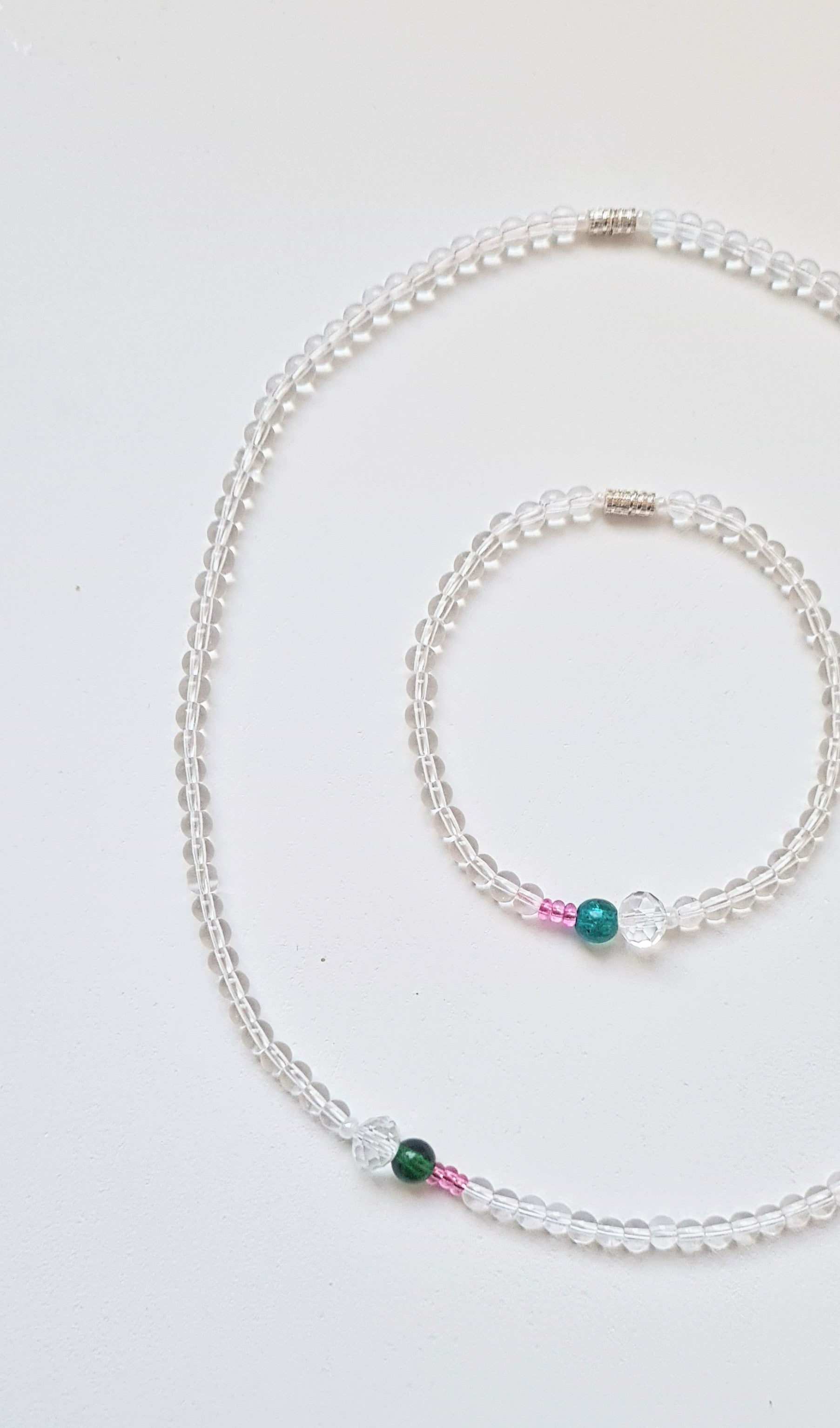Je ne sais quoi Necklace & Bracelet Set | The Light of Bloom