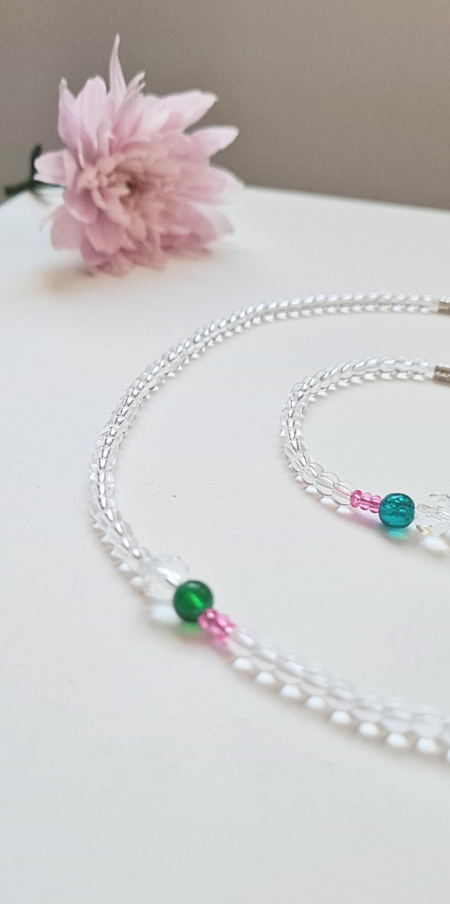 Je ne sais quoi Necklace & Bracelet Set | The Light of Bloom