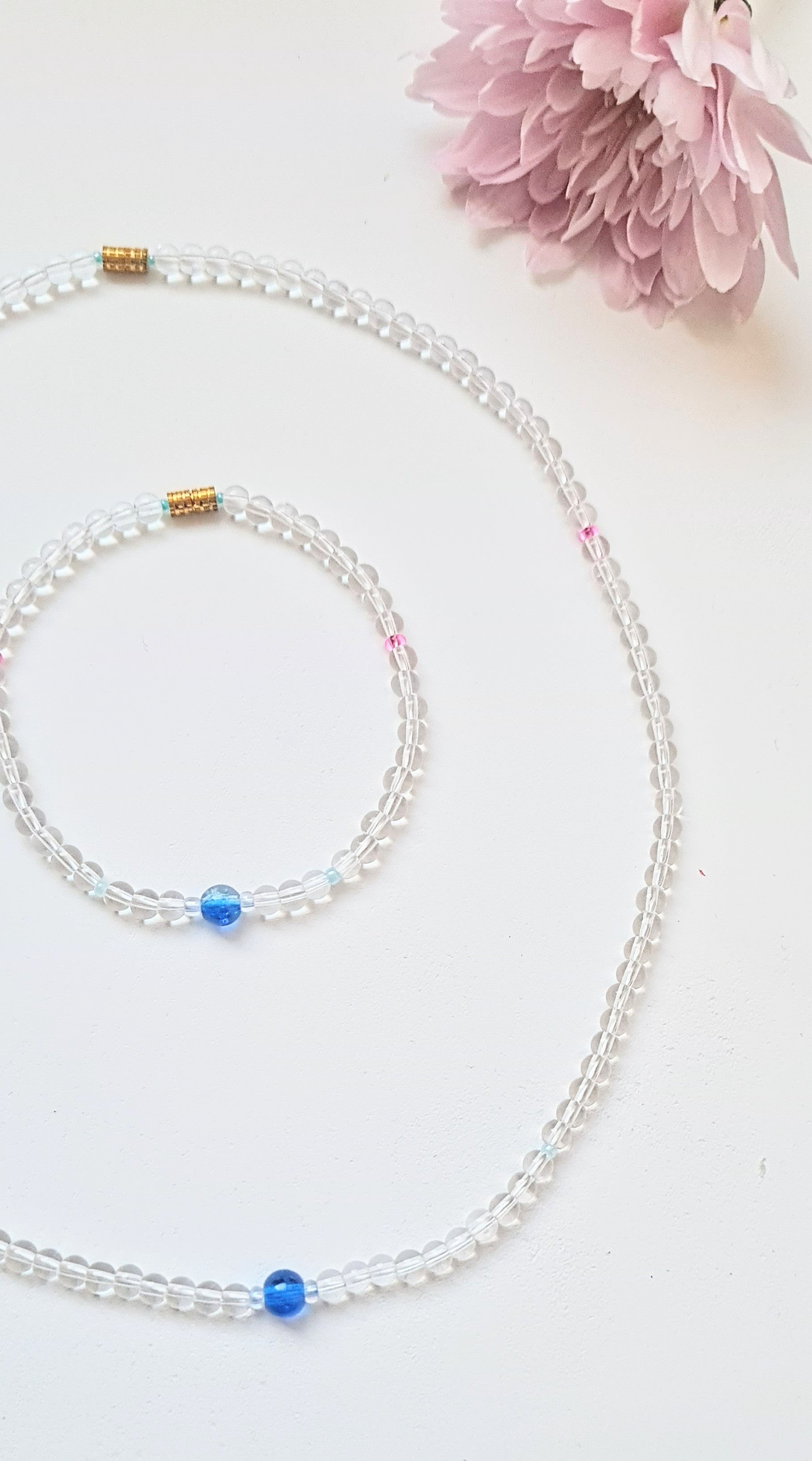Your Highness – Royal Blue Necklace & Bracelet Set | The Light of Bloom