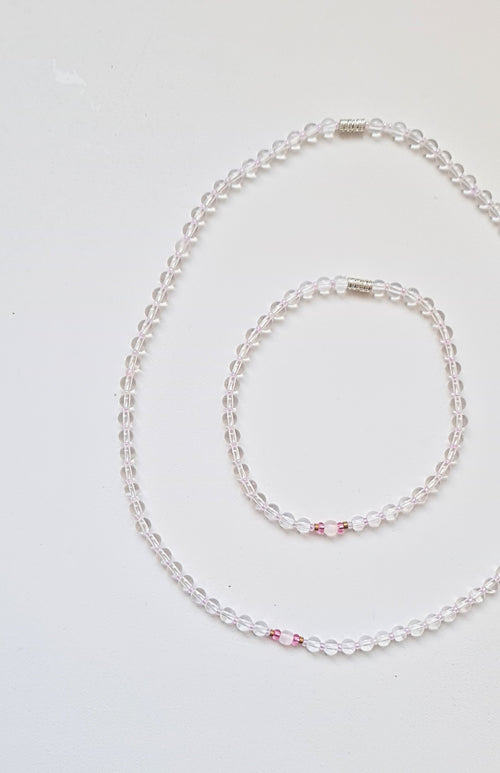 Glowing – Necklace & Bracelet Set |The Light of Bloom