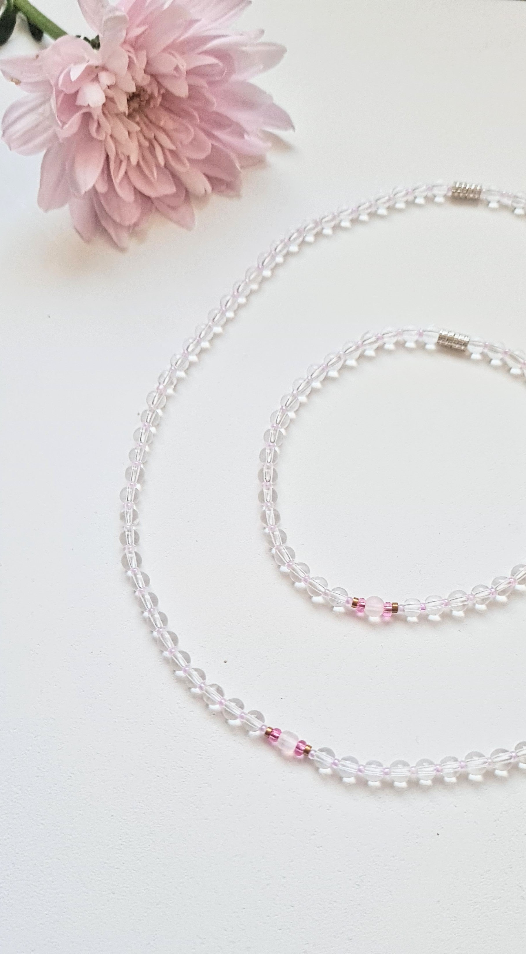 Glowing – Necklace & Bracelet Set |The Light of Bloom