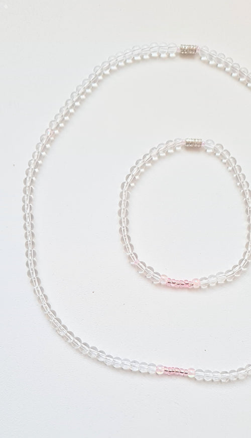 Dewy Morn - Necklace & Bracelet Set | Light of Bloom