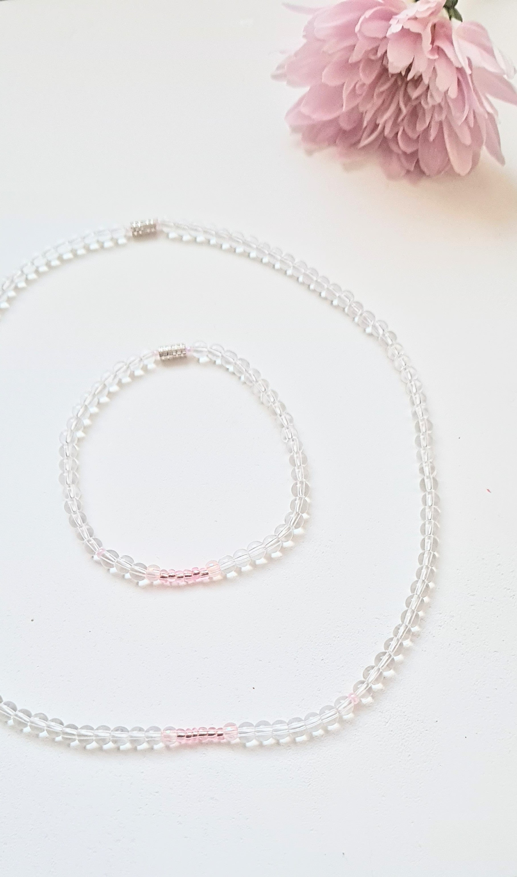 Dewy Morn - Necklace & Bracelet Set | Light of Bloom