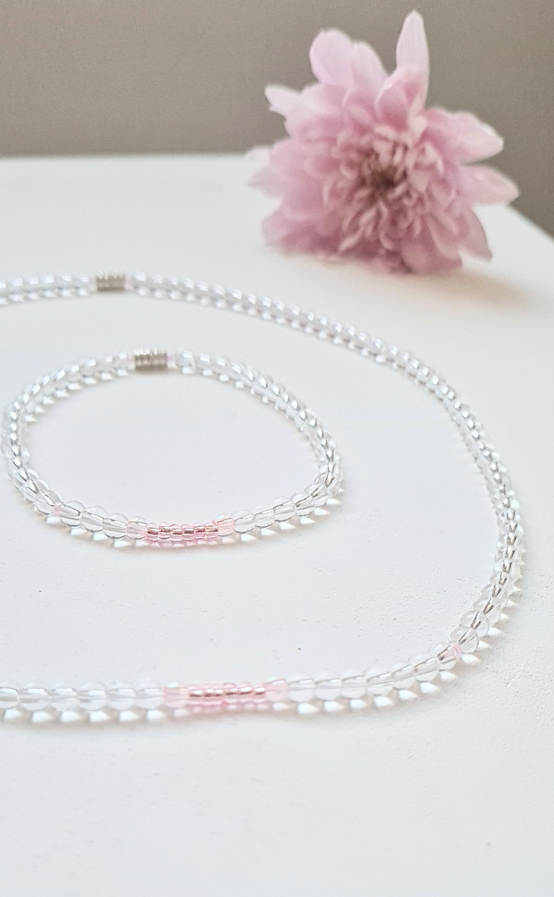 Dewy Morn - Necklace & Bracelet Set | Light of Bloom