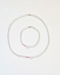 Crystal Rose – Necklace & Bracelet Set!| The Light of Bloom