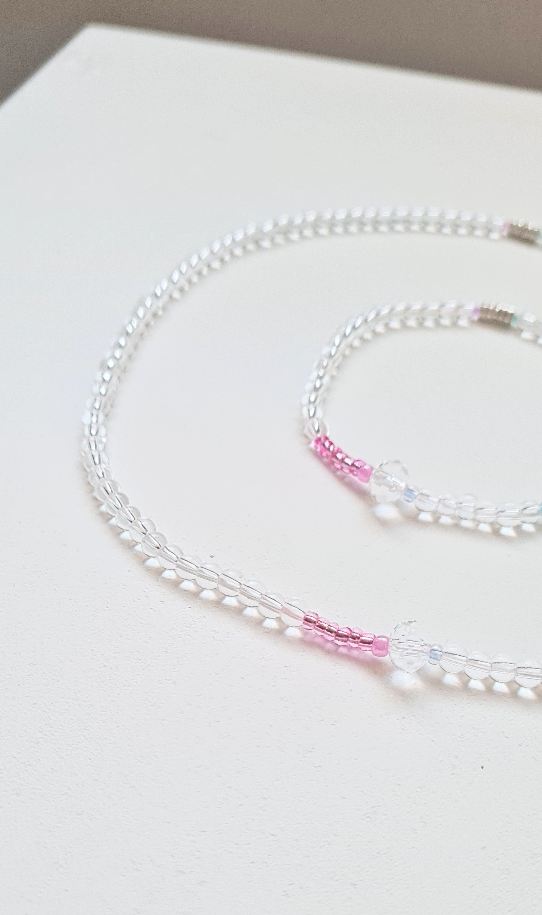 Crystal Rose – Necklace & Bracelet Set!| The Light of Bloom