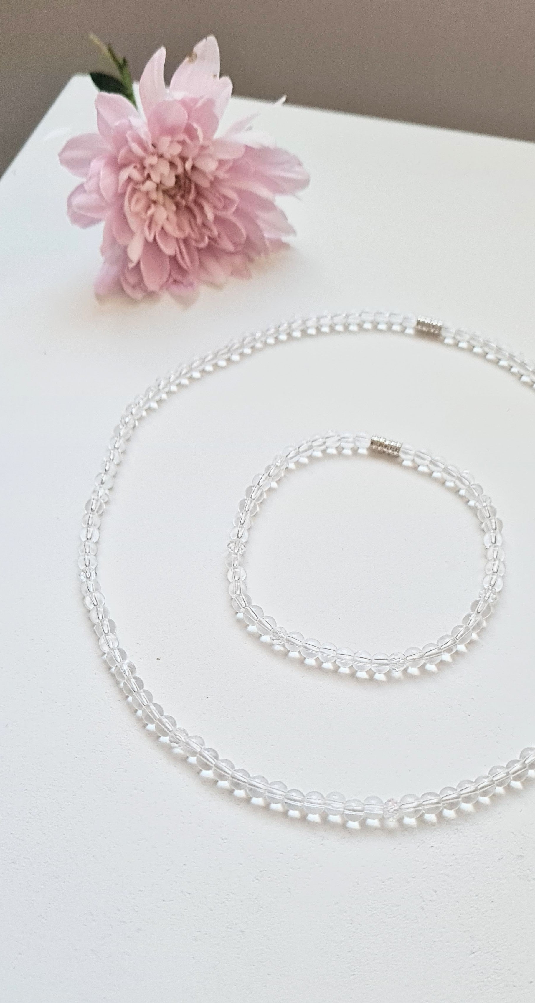 Queen Necklace & Bracelet Set | The Light of Bloom