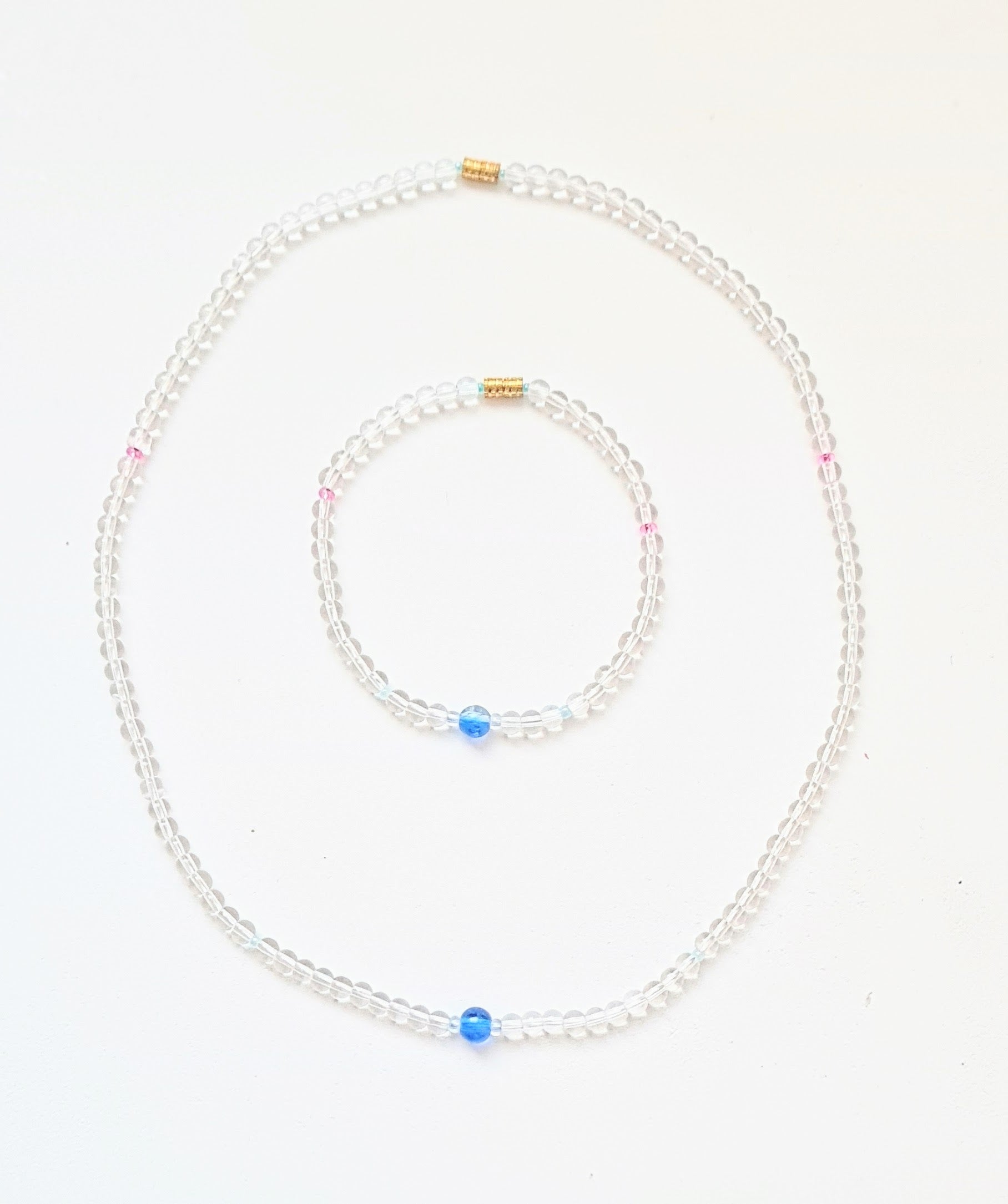 Your Highness – Royal Blue Necklace & Bracelet Set | The Light of Bloom