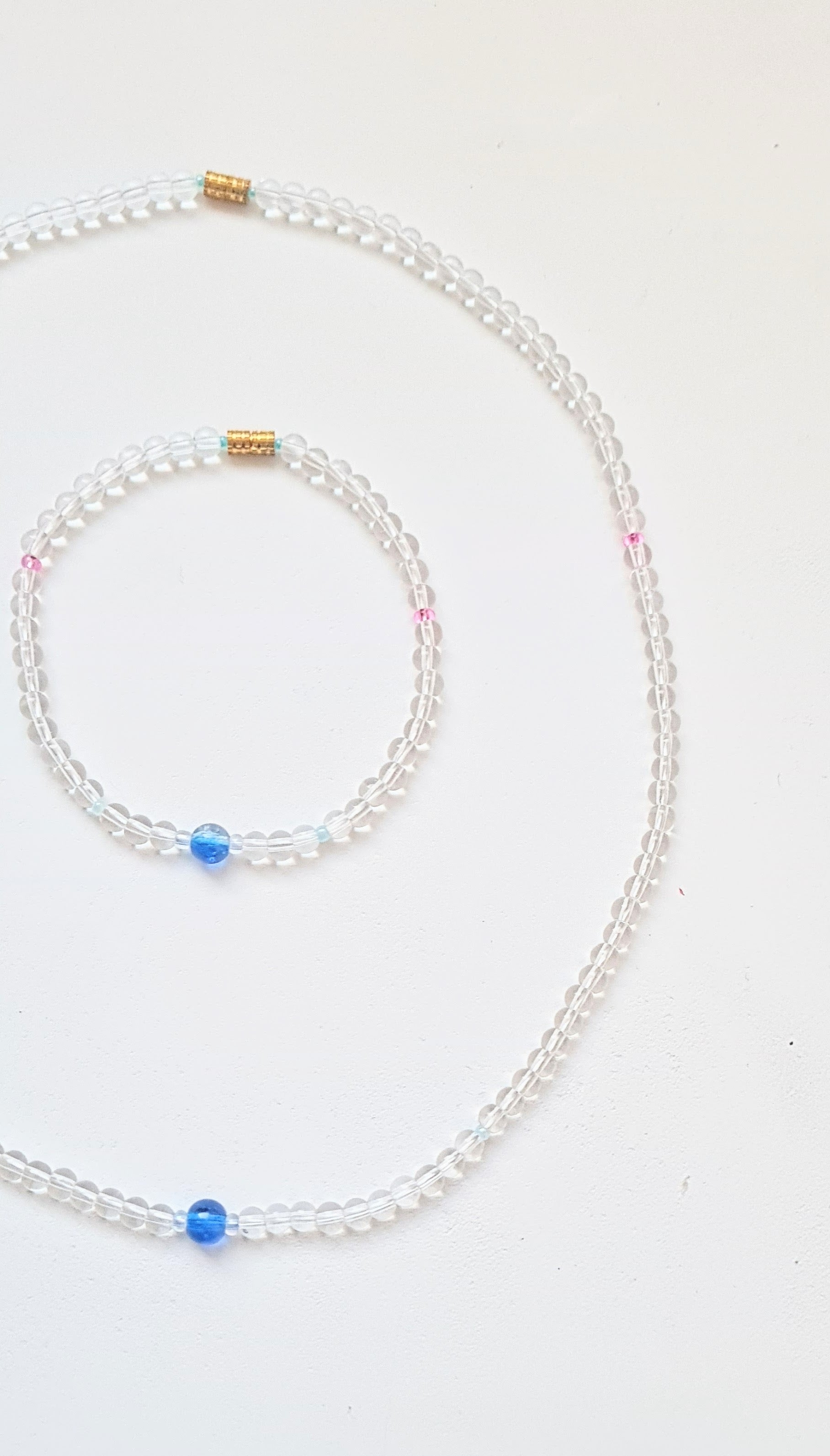Your Highness – Royal Blue Necklace & Bracelet Set | The Light of Bloom